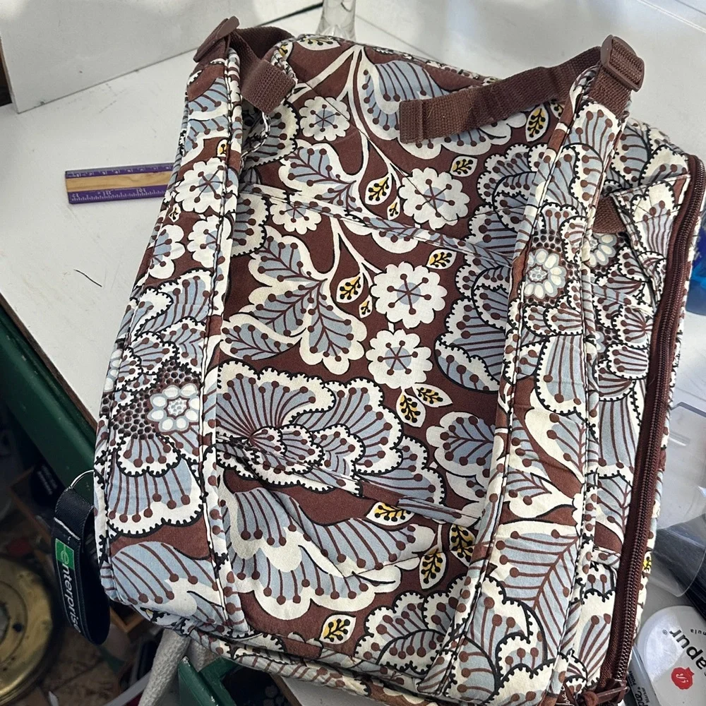 Vera Bradley backpack.  Blue floral “Slate Blooms “
